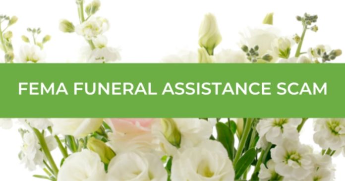 fema warns of funeral assistance scam