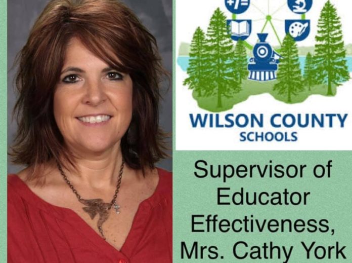 Cathy York As The District's Supervisor Of Educator Effectiveness
