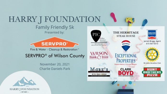 Harry J Foundation Family Friendly 5k