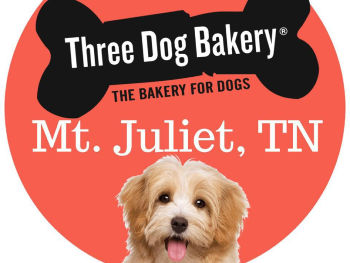 three dog bakery mt juliet logo