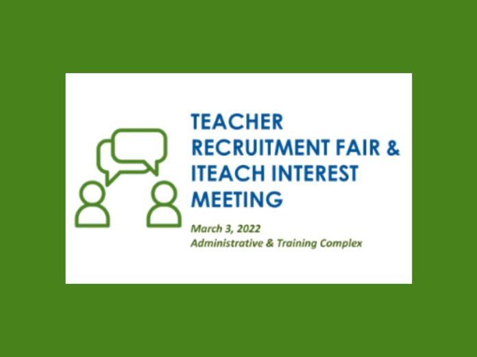 Teacher Recruitment Fair & iTeach Interest Meeting