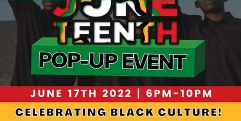 juneteenth pop up event