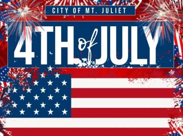 city of mt juliet 4th of july