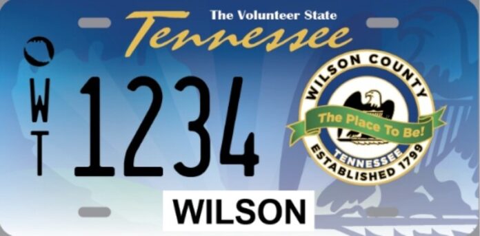 Wilson County Hopes to Be First in State to Get Own License Plate