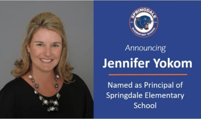 Jennifer Yokom Springdale Elementary Principal