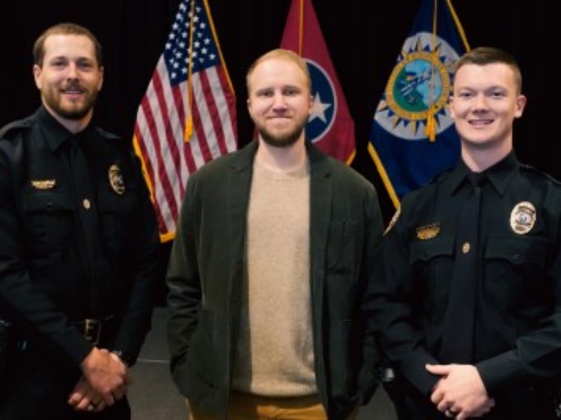 Mt. Juliet Police Officers Honored for Actions in Assisting Injured MNPD Officer