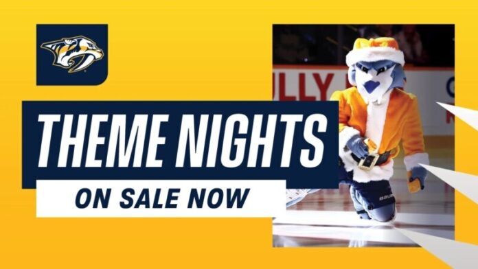 Nashville Predators Announce Single-Game Ticket Promotions and Theme Nights for 2023-24 Season