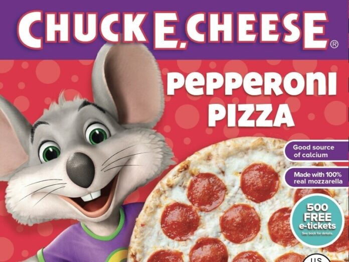 chuck e cheese pizza