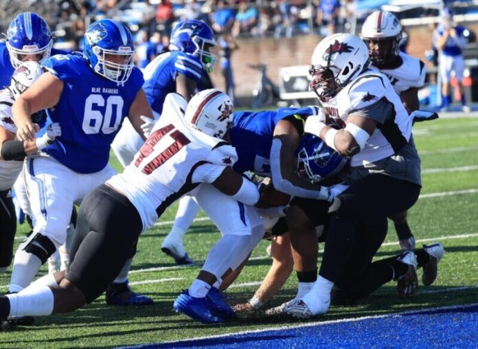 No. 11 Lindsey Wilson Capitalizes on CU Mistakes to Win 45-2