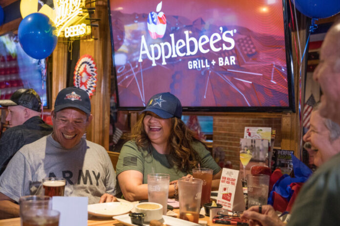 Applebee’s has served more than 11.3 million free meals to America’s service members over the past 16 years on Veterans Day