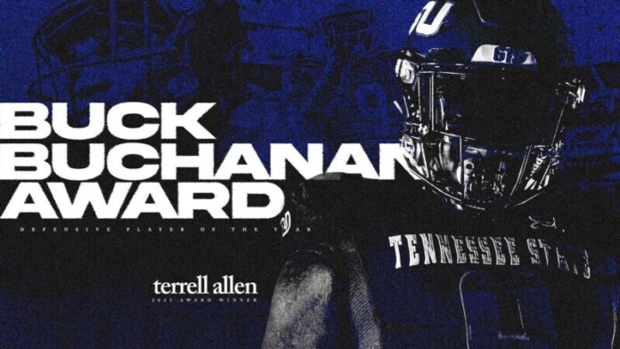 Terrell Allen Wins 2023 Buck Buchanan Award