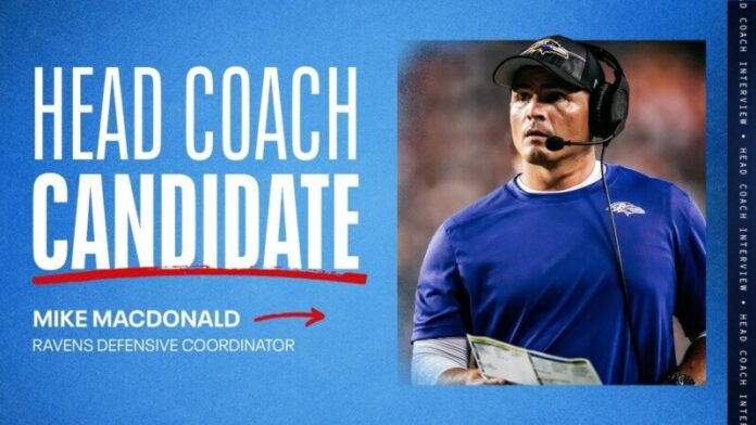 Titans Complete Interview With Ravens DC Mike Macdonald for Head Coach Position