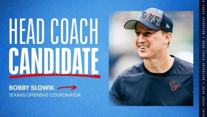 Titans Complete Interview With Texans OC Bobby Slowik for Head Coach Position