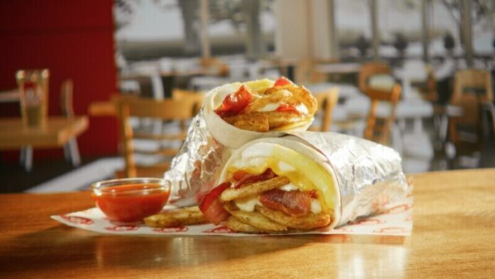 Taste the portable perfection of Wendy’s new hearty Breakfast Burrito, filled with fan-favorite breakfast ingredients.