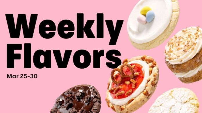Crumbl Cookies Weekly Menu Through March 30, 2024