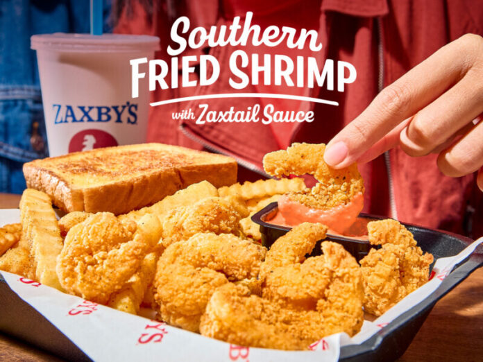 Zaxby's_Southern Fried Shrimp with Zaxtail Sauce_LTO_HERO w-Text_1600x1200_(Credit_ Zaxby's)