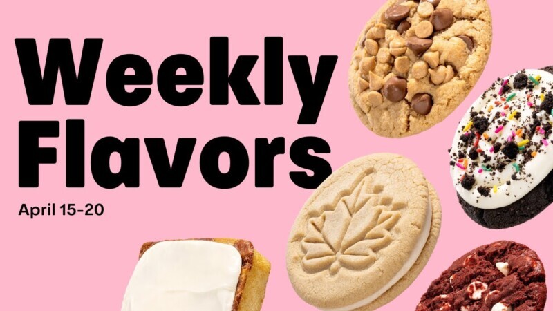 Crumbl Cookies Weekly Menu Through April 20, 2024