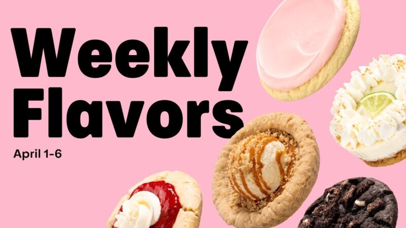 Crumbl Cookies Weekly Menu Through April 6, 2024