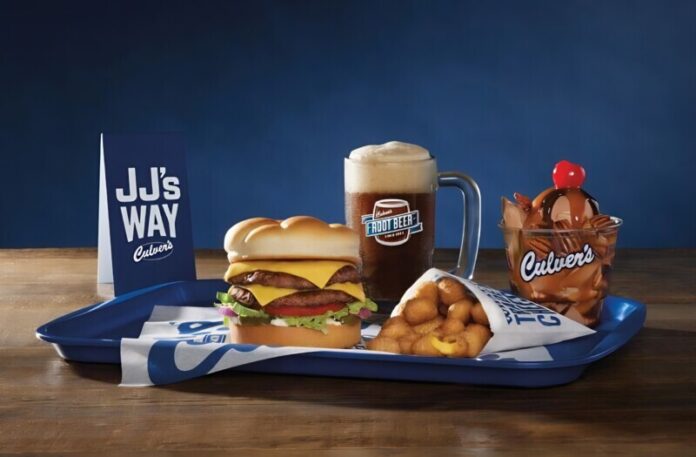 Curated by JJ Watt himself, the JJ's Way meal includes a Culver’s Deluxe, Wisconsin Cheese Curds, Culver’s Signature Root Beer and Turtle Sundae (with Chocolate Fresh Frozen Custard). For every JJ's Way meal sold between Aug. 5 and Sept. 29, Culver's will donate $1 to the JJ Watt Foundation.