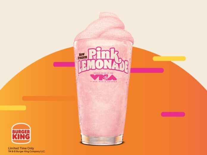 burger king pink lemonade