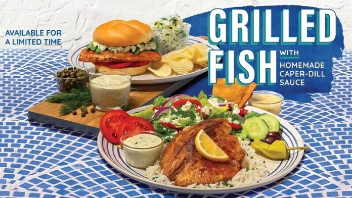 Taziki's Mediterranean Café Brings Back Fan-Favorite Grilled Fish, Introduces New Grecian Slaw