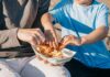 fish fry stock photo