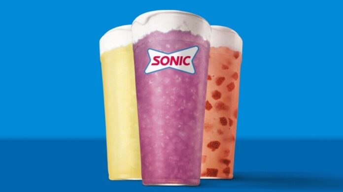sonic sweet topper lemonade