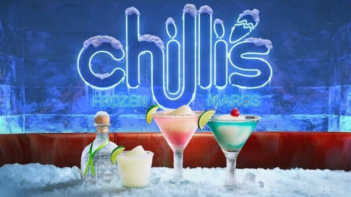 Chilis Patron Frozen Margs Chili’s® Grill & Bar, the seller of more margaritas than any restaurant brand in the U.S. — with more than 25 million sold last year alone — is raising the bar with three new, premium frozen choices made with PATRÓN Silver tequila.