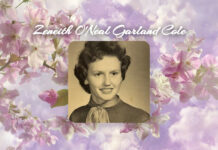 OBITUARY: Zeneith O’Neal Garland Cole Zeneith O'Neal Garland Cole Obit