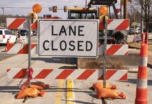 Middle Tennessee Scheduled Lane Closures January 11 – January 17, 2026