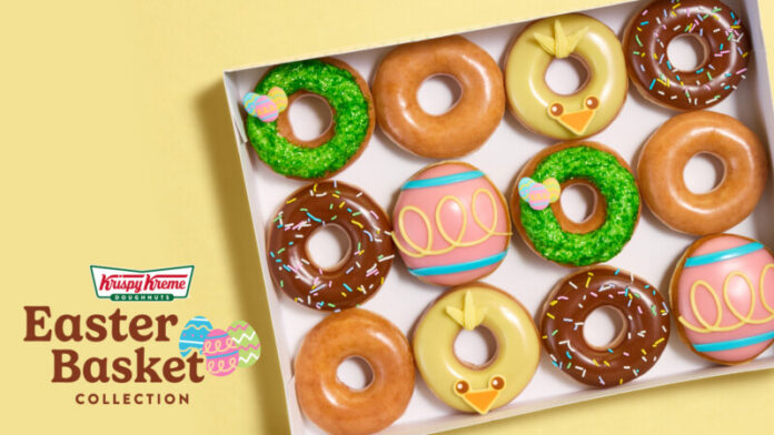 KRISPY KREME® is Filling Baskets with Egg-cellent New Easter Doughnuts