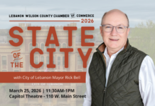 Lebanon To Host Annual State Of The City Address
