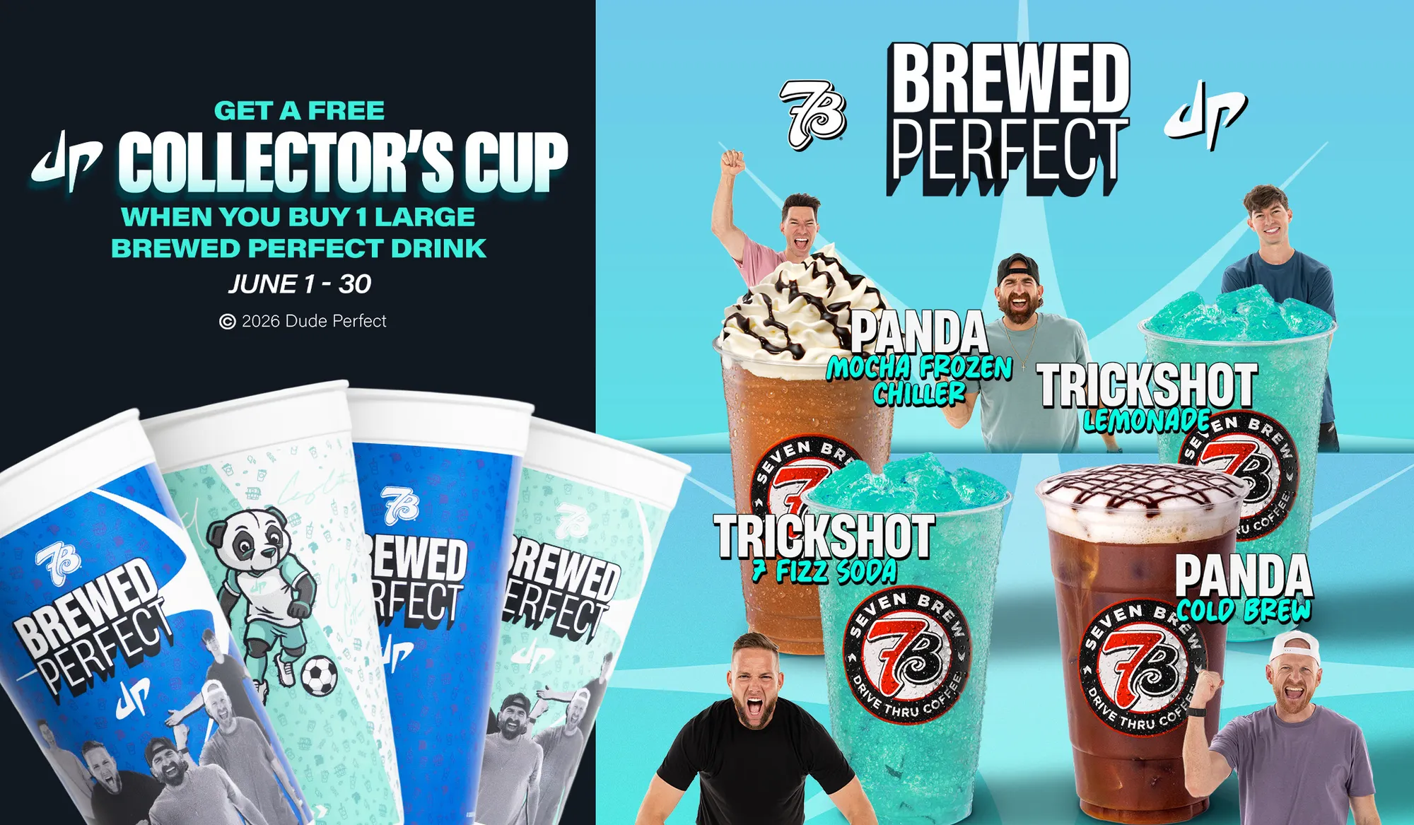 What Is the 7 Brew and Dude Perfect Summer Collaboration?