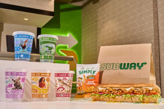 Subway Moana Movie Meal Deal Subway Moana Movie Meal Deal
