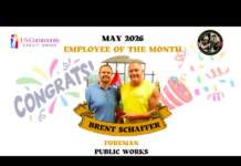 Mt. Juliet Names Brent Schaffer Employee Of The Month for May 2026