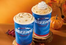 DQ Debuts Caramel Apple Cheesecake BLIZZARD for August DQ blizzard of the month