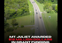 Mt. Juliet Awarded $12 Million for Lebanon Road Widening Project